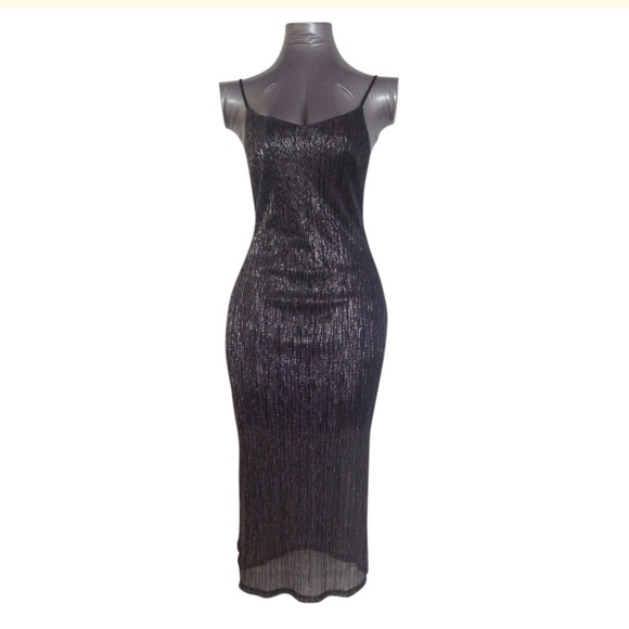 Bar III Dresses & Skirts - BAR III V-Neck Slip Dress - Silver Grey - XS NEW